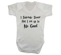 Tutina intera per bambino con scritta "I solemnly swear I am up to no good" [lingua inglese]