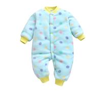 Tutina Invernale da Neonato Infant-And-Toddler-Bodysuit Bambino Inverno Tuta Neve con Cappuccio Flanella Cotone Manica Lunga Body Tute Spesso Giacca Piedi Pagliaccetto