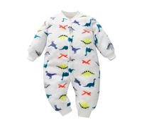 Tutina Invernale da Neonato Infant-And-Toddler-Bodysuit Bambino Inverno Tuta Neve con Cappuccio Flanella Cotone Manica Lunga Body Tute Spesso Giacca Piedi Pagliaccetto
