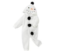 Tutina Invernale da Neonato Jumpsuit Tute neve Bambino Inverno Tuta con Cappuccio Denso in Pile per Bambine e Bambini Spesso Unisex Kids