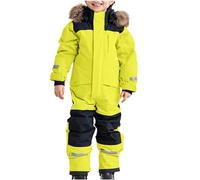 Tutina Invernale da Neonato Tutine Pagliaccetto Bambino Inverno Tuta Neve con Cappuccio Addensare Caldo Flanella Cotone Manica Lunga Body Tute Fleece Footed Jumpsuit Pram Toddler One Piece