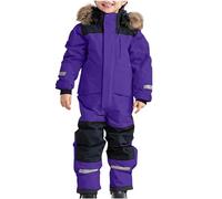 Tutina Invernale da Neonato Tutine Pagliaccetto Bambino Inverno Tuta Neve con Cappuccio Addensare Caldo Flanella Cotone Manica Lunga Body Tute Fleece Footed Jumpsuit Pram Toddler One Piece