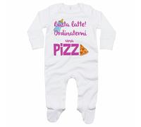 Tutina neonata basta latte ordinatemi una pizza