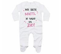 Tutina neonata voi siete matti io vado da zio