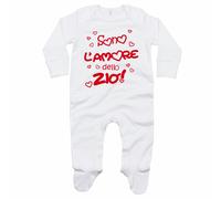 Tutina neonato sono l'amore dello zio grafica neutra