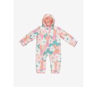 Tutina Roxy Rose rosa chiaro bianco neonati - 3-6