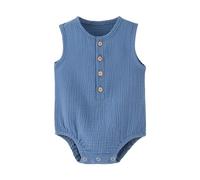 Tutine Caldo Cotone Neonato - Body per Neonati, Morbido E Traspirante, Senza Maniche, per Neonati da 0 A 12 Mesi, Comodo Abbigliamento Casual per L'Uso Quotidiano E Le attività All'Aperto.