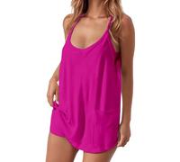 Tutine Donna Estive - Una T-Shirt Casual Con Scollo Rotondo E Tasca Perfetta Per Il Comfort Quotidiano E Il Tempo Libero Perfetta Per La Primavera E L'Estate Lavabile In Lavatrice Si Abbina Bene