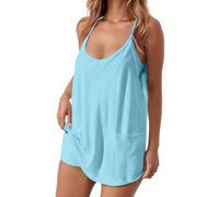 Tutine Donna Estive - Una T-Shirt Casual Con Scollo Rotondo E Tasca Perfetta Per Il Comfort Quotidiano E Il Tempo Libero Perfetta Per La Primavera E L'Estate Lavabile In Lavatrice Si Abbina Bene