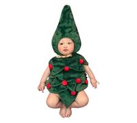Tutine Neonato 0 3 Mesi Maschio - Vestiti Carini per La personalità del Bambino Piccolo A Forma di Albero di Natale