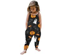Tutine Neonato Invernali Completo di Halloween Pagliaccetto Carnevale Bimbo Tutina Divertente Pipistrello con Cappuccio Set Cotone Stampa Zucca Jumpsuit Costumes Scheletro Neonatos Felpa