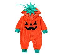 Tutine Neonato Invernali Completo di Halloween Vestiti per Neonati Body Romper Bodysuit Suit da Pipistrello Costume Zucca Bimbo Teschio Stampato Autunno Cotone Regalo Festa Bambino