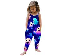 Tutine Neonato Invernali Completo di Halloween Vestiti per neonati Body Romper Tutina Cotone Pipistrelli Infantili Vestito Zucca Pagliaccetto Completini Bimbo da Scheletro Regalo Festa Bambino