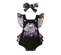 Tutine Neonato Invernali Completo di Halloween Vestiti per neonati Body Romper Tutina Divertente Pipistrello con Cappuccio Set Bimba Zucca Costumes Scheletro Neonatos Il Mio Primo Vestito