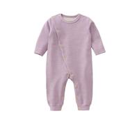 Tutine per Bambini Tutina Manica Corta Neonato Ragazze Manica Lunga Jumpsuit con Volant igiama in Cotone Neonato Ragazzi Pigiama Bambino Tutine da 0 a 18 Mesi