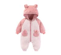 Tutine per Neonati Ragazze Manica Lunga Tutine 0-3 Mesi, Pagliaccetto Estivo per Bebè Pigiama in Cotone Neonato Bambino Pigiama Manica Lunga Jumpsuit con Volant