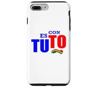 Tuto per il Presidente Libertad para Bolivia Bandiera Boliviana Custodia per iPhone 7 Plus/8 Plus