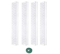 Tutor Muschio Monstera - Supporto per piante arrampicate, tutor trasparente, supporto interno | Tutoimpilabile 43 cm favorisce la crescita delle radici aeree stabilità elevata uso casa ufficio
