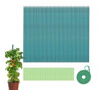 Tutor per Il Supporto delle Piante - Pali per Vasi | con Fasce, Nastro e Tutor Pomodori,per Artigianato Orchidea in Vaso Giardino Casa Cortile Terreno