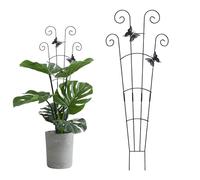 Tutor per piante da arrampicata in metallo robusto per tutte le condizioni atmosferiche - Supporto metallico da giardinaggio - per rampicante Bonsai Orchidea Pomodoro Peperone Orchidea Fiori Davanzale