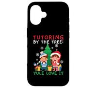 Tutoraggio dall'albero: yule love it insegnante natalizia Custodia per iPhone 16