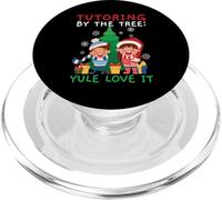 Tutoraggio dall'albero: yule love it insegnante natalizia PopSockets PopGrip per MagSafe