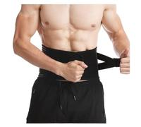 Tutore A Doppia Trazione per Alleviare Il Dolore Lombare E La Sciatica Uomo Donna Cintura di Decompressione Lombare Regolabile Cintura Addominale Sportiva per Ernia del Disco(M)