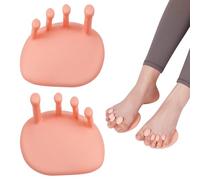 Tutore Alluce Valgo, Divaricatore Dita Piedi Ri-Pulibile, Correttore Alluce Valgo Donna in Silicone, Divaricatore Alluce Valgo Per il Rilassamento Delle Dita dei Piedi, Separatore Dita Piedi, 2 Pezzi