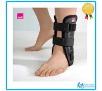 TUTORE BIVALVE CAVIGLIA CON CUSCINETTI IN GEL TAGLIA UNICA AMBIDESTRO REGOLABILE