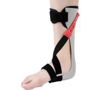 Tutore di sostegno per caviglia, Ortesi for caviglia e piede for ictus, emiplegia, artrite, tendinite di Achille, grigio, varie misure(Left Foot,M)