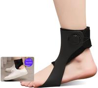 Tutore di Supporto per Ortesi Caviglia-Piede, Supporto per Stecca per Ortesi alla Caviglia, Cuscinetti di Aiuto per La Correzione del Sollevatore del Piede Regolabile per Scarpe PE, Left, X