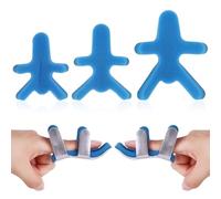 Tutore dito a scatto, 3 pezzi Supporto per le dita Stabilizzatore per dita per dita rotte che raddrizzano, supporto portatile per rigidità delle dita, per Dita Rotte