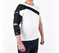 Tutore for cintura di supporto for spalla, tutore for braccio con ortesi stabilizzatrice for spalla, cuscinetti singoli regolabili destro e sinistro for il recupero da sublussazione, emiplegia e ictus
