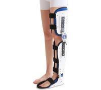 Tutore for gamba fissa for articolazione del ginocchio, immobilizzatore di supporto for ginocchio post-operatorio regolabile, ortesi traspirante for coscia, ginocchio, caviglia e piede, for riabilitaz
