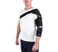 Tutore for la stabilità della spalla, manica con cuscinetto di compressione for la parte superiore del braccio destro o sinistro e supporto for la spalla con cinghie regolabili for il recupero dalla s