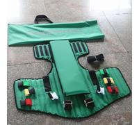 Tutore for torace e schiena, giubbotto di estricazione for vigili del fuoco, dispositivo di estricazione tattico pieghevole immobilizzante, con borsa for il trasporto, piastra di fissaggio cervicale