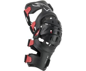 Tutore ginocchiera ortopedica carbonio ALPINESTARS BIONIC 10 Moto Cross Enduro
