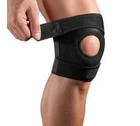 Tutore Ginocchio, Fascia Ginocchiera Ortopedica, Tutore Ginocchio con Stabilizzatori Laterali, Regolabile Ginocchiera, Ginocchiera Sportiva, per Corsa, Artrite, Infortunio Sportivo