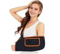 Tutore Gomito, Tutore Braccio Sinistro, Reggibraccio Ortopedico, Fascia Braccio Ingessato, Rete Tutore Braccio, Per Donne e Uomini, Cinghia Di Supporto Per Braccio Per Polso Rotto, Gomito, Spalla