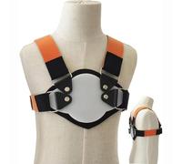 Tutore ortopedico per petto carenato, supporto ortopedico per torace a forma di piccione, tutore per depressione toracica, regolabile liberamente, delicato sulla pelle e traspirante, uso diurno e nott