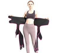 Tutore per anca e coscia - Supporto inguinale per uomo e donna - Fascia per infortuni in caso di stiramenti muscolari - Sollievo dal dolore all'anca - Adatto a entrambe le gambe - Nuovo (Rosa 1 X