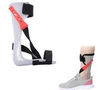 Tutore per Caviglia E Piede Cadente AFO, per Piede Cadente, Ictus, Emiplegia, Stretching per Tendini E Polpacci, Mantenendo Il Piede Dritto Ad Angolo Retto per,(Left)-(XL)