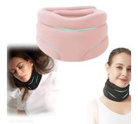 Tutore per collo Cervicorrect, Tutore per collo antirussamento, Tutore per collo per dormire, Tutore per collo Cervicorretto, Tutore di supporto regolabile per alleviare la pressione (Pink 1pc)