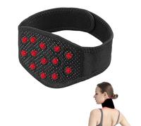 Tutore per Collo Riscaldante Tutore Cervicale Autoriscaldante, Supporto Cervicale, Collare Cervicale Regolabile, Collo Tutore con Fascia Autoriscaldante e Tormalina, Tutore per il Collo in Tormalina