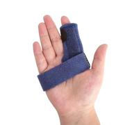 Tutore per Dito Set 2 Pezzi per Stabilizzazione del Dito - Tutore Regolabile per Supporto a Dito Fratturato Lesioni e Riabilitazione Confortevole e Traspirante per Pollice Mignolo Indice e Altri Diti