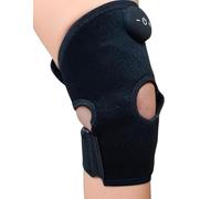 Tutore per gamba per sciatica, massaggiatore per gambe con elettrostimolazione neuromuscolare, supporto per gamba ricaricabile USB, 10 Livello di intensità, tutore per con massaggio e agopressione