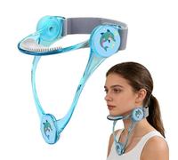 Tutore Per Il Collo Blu correttore Di Posizione Della Testa in Avanti dispositivo Di Trazione Cervicale Per Alleviare Il Dolore Al Collo La Pressione Della Colonna Vertebrale (non mediche)