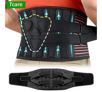 Tutore per la schiena per dolori lombari, supporto lombare per sollevamento pesante uomini donne, supporto per la vita traspirante sollievo sciatico, ernia dis