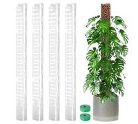 Tutore Per Monstera - Bastoni Di Supporto Per Crescita Verticale - Bastoni Di Muschio Per Piante Da Interno - Per Balconi Terrazze Interni Esterni Cortili Portici Giardini Prati