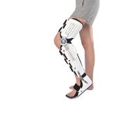 Tutore per Ortesi del Piede della Caviglia del Ginocchio,Ginocchiera Pieghevole,Tutore for Gamba Fissa,Tutori per Ortesi Regolabili per Coscia Ginocchio Caviglia e(Size:Left,Color:Adjustable Ankle)